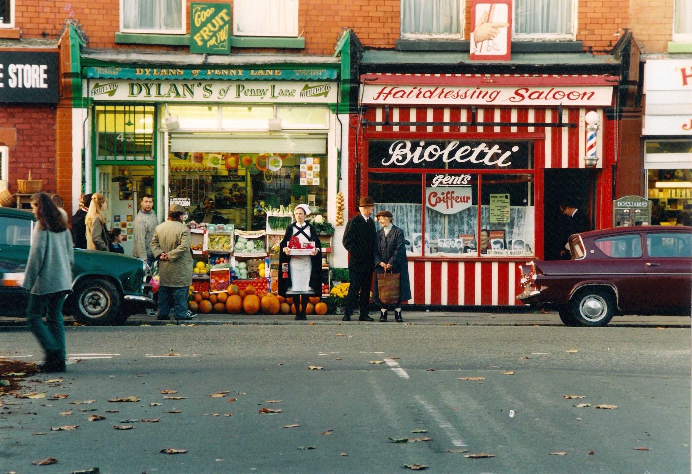 FREE AS A BIRD : PENNY LANE, LIVERPOOL DRESSED FOR THE 1960S
