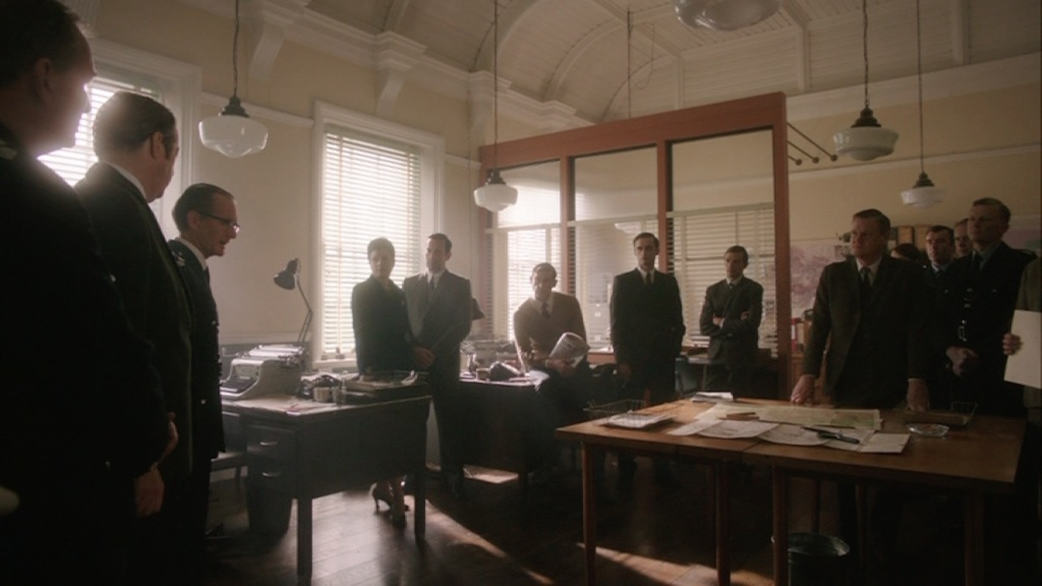 ENDEAVOUR SERIES ONE : POLICE STATION CID OFFICE